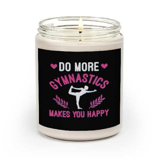 Gymnastics Gym Fitness Sports Training Scented Candles