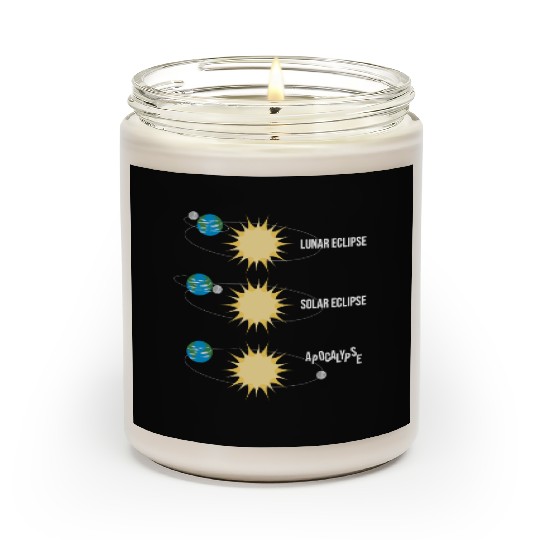 Lunar Eclipse Solar Eclipse Apocalypse Scented Candles