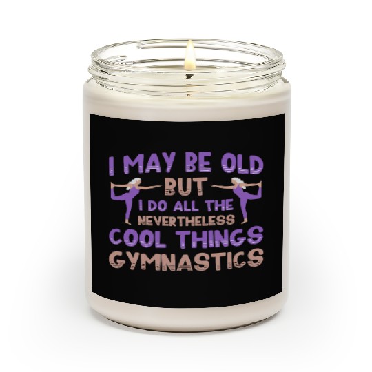 Gymnastics Gym Fitness Sports Training Scented Candles
