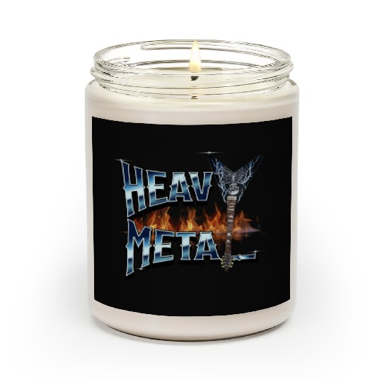 Heavy Metal Scented Candles
