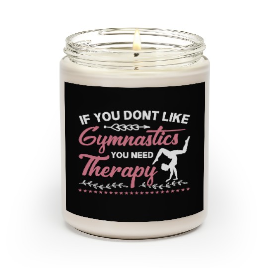 Gymnastics Gym Fitness Sports Training Scented Candles