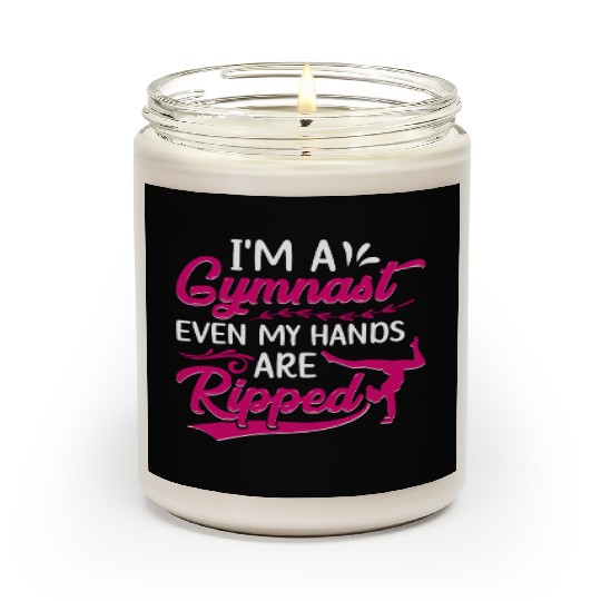 Gymnastics Gym Fitness Sports Training Scented Candles