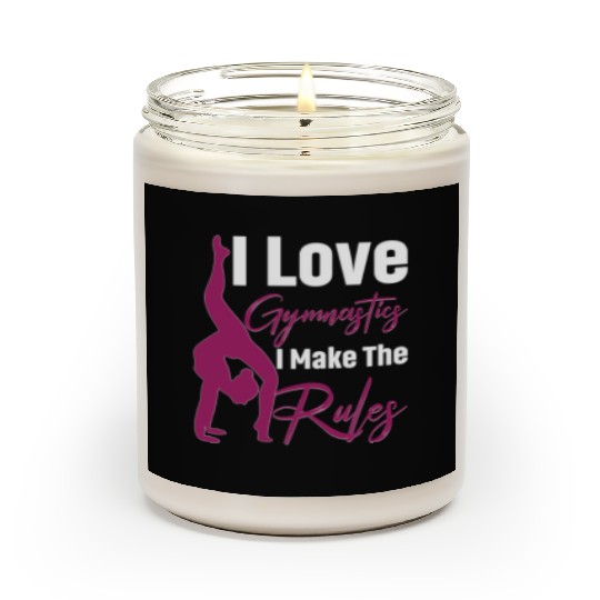 Gymnastics Gym Fitness Sports Training Scented Candles