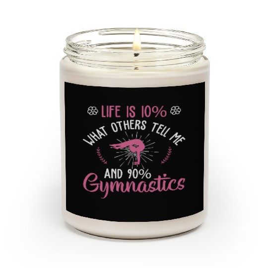 Gymnastics Gym Fitness Sports Training Scented Candles