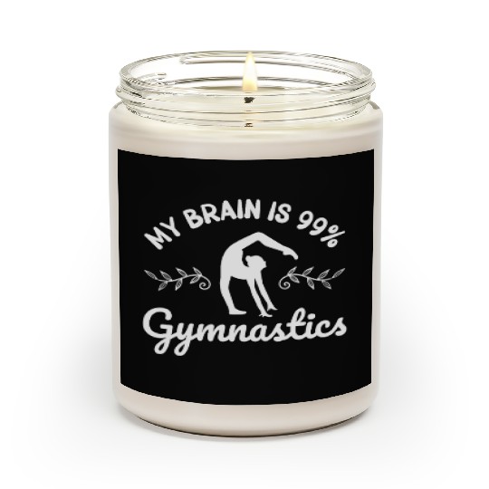 Gymnastics Gym Fitness Sports Training Scented Candles