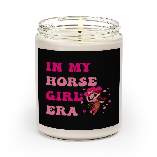 In My Horse Girl Era – Cute Equestrian Aesthetic Scented Candles