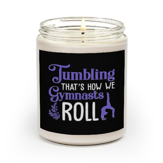 Gymnastics Gym Fitness Sports Training Scented Candles