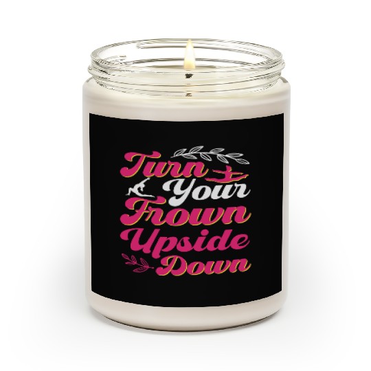 Gymnastics Gym Fitness Sports Training Scented Candles