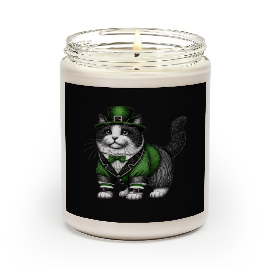 Lucky Cat in Green - St. Patrick’s Day Scented Candles