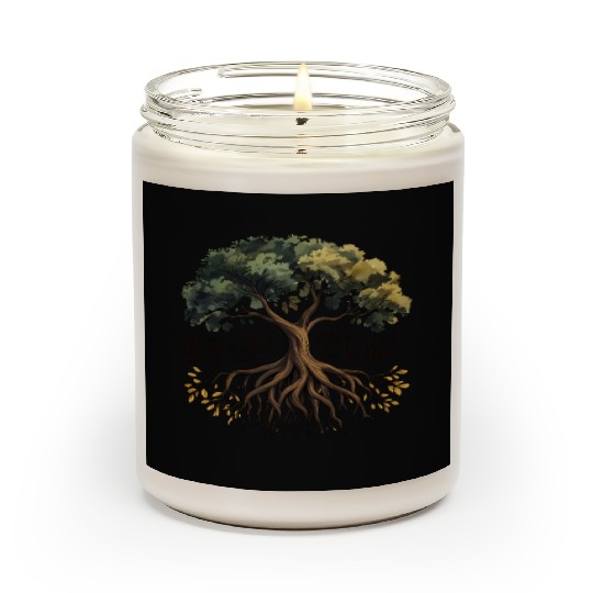 Rooted Growth - Nature's Wisdom Scented Candles