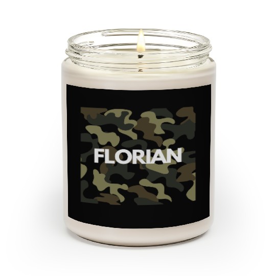 Florian Name Scented Candles Men Good Quality Camouflage