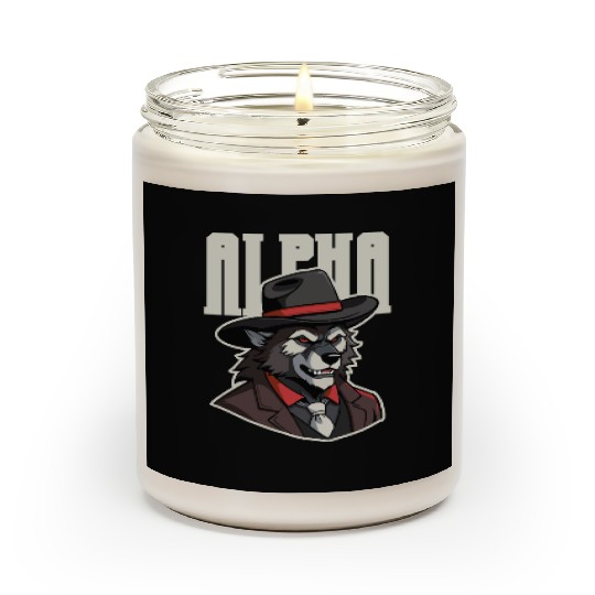 Alpha Wolf – No Beta Behavior Scented Candles