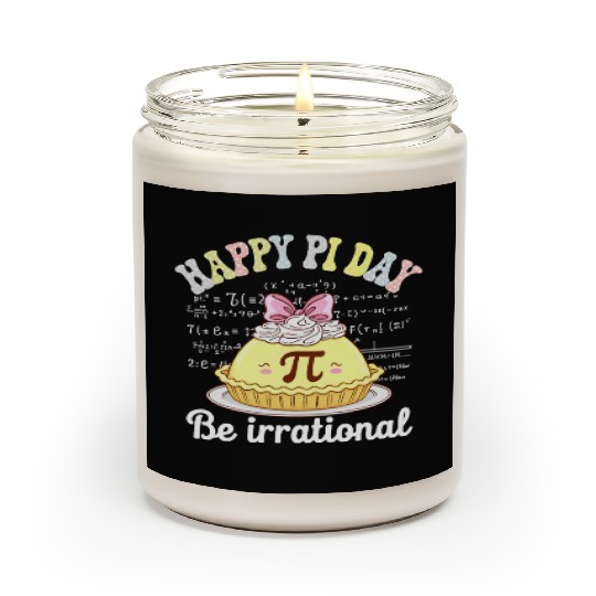 Pi Day Math Coach Teacher Pi Day Coquette Bow Scented Candles