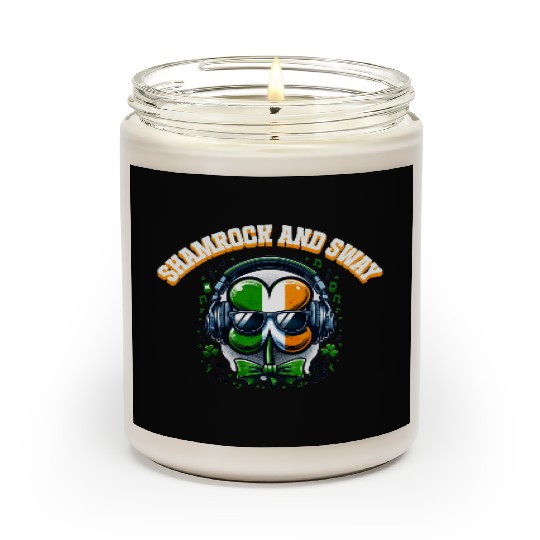 Clover Sway AI Graphic and Typography Scented Candles