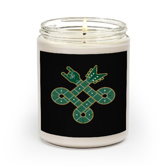 Celtic Knot Guitar | St. Patrick’s Day Scented Candles
