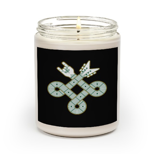 Celtic Knot Guitar | St. Patrick’s Day Scented Candles