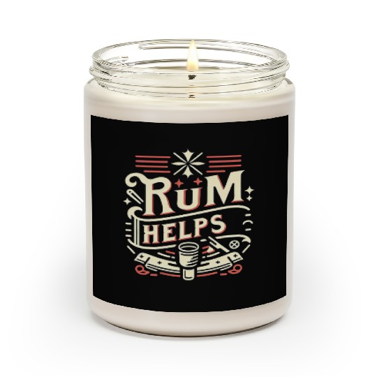 Rum Helps 11 Scented Candles