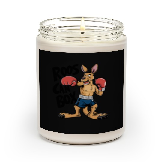 Roos Can Box Kangaroo Boxing Fun for Kangaroo Scented Candles
