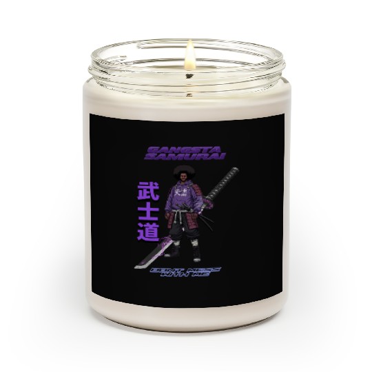 Gangsta Samurai - Afro Street Fighter Anime Manga Scented Candles