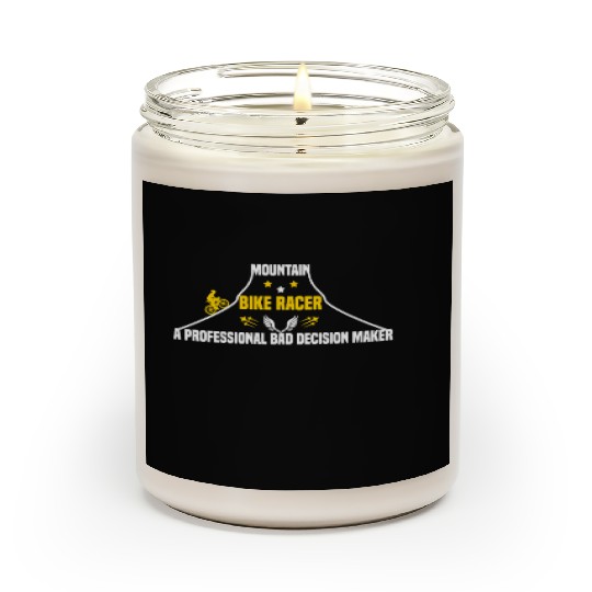Mountain Bike Racer Scented Candles