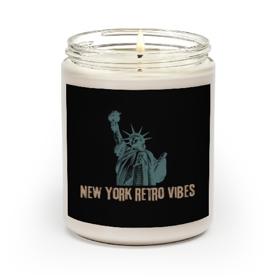 “New York Retro Vibes – Classic City Nostalgia” Scented Candles