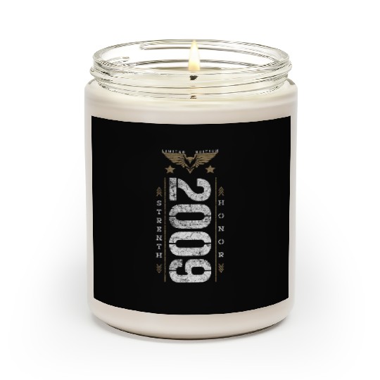 Limited Edition 2009 Strength and Honor Birthday Scented Candles