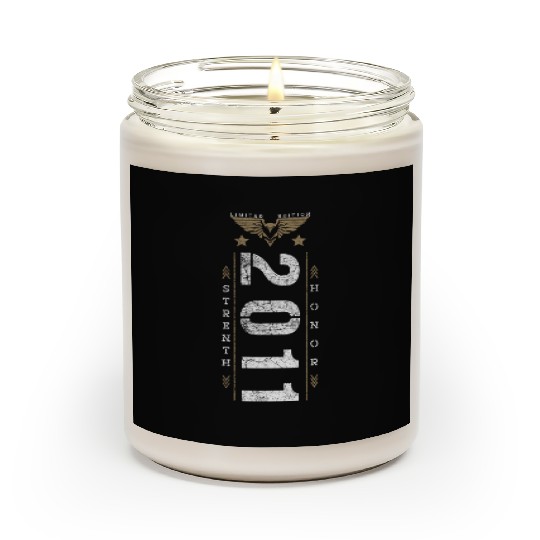 Limited Edition 2011 Strength and Honor Birthday Scented Candles