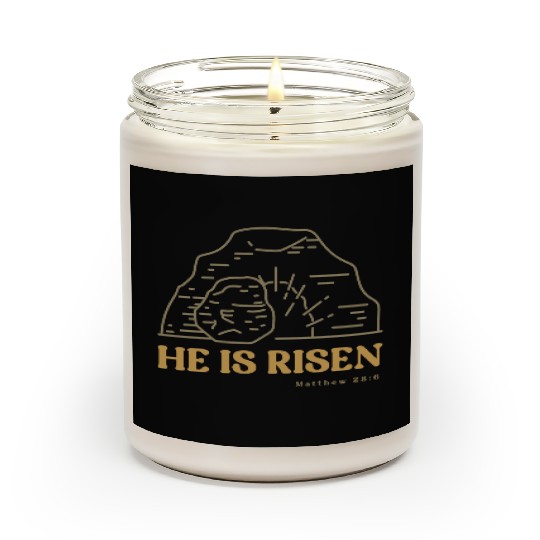 He Is Risen Scented Candles