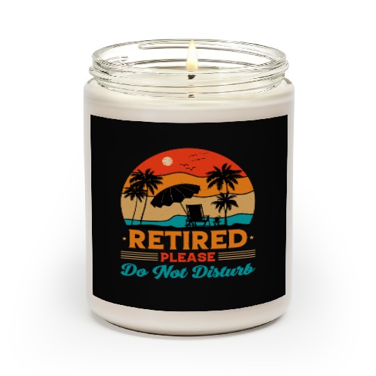 Retired Please Do Not Disturb Fun Scented Candles
