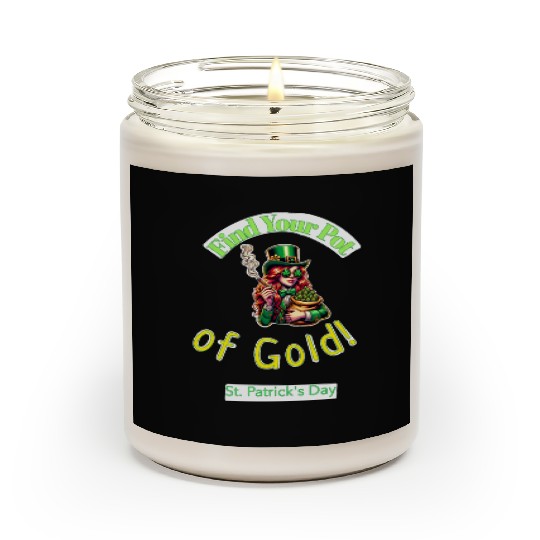 Find Your Pot Of Gold gift for St Patrick's Day Scented Candles