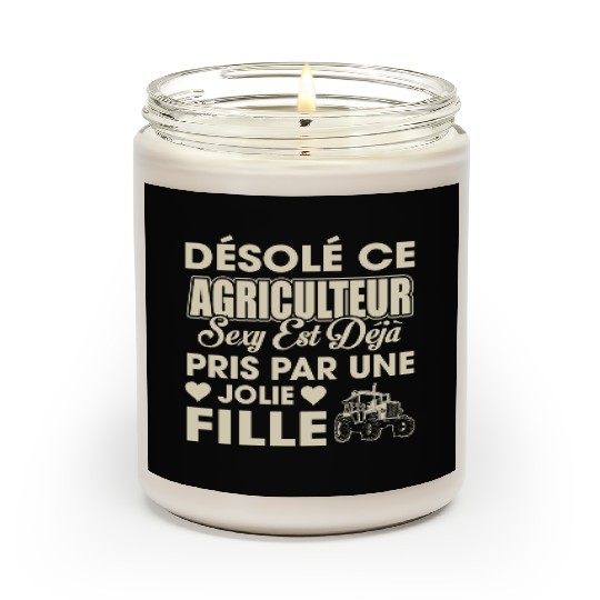 Sorry This Sexy Farmer Is Already Taken Scented Candles