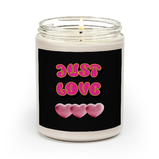 Just Love: Y2K 2000s Heart Scented Candles