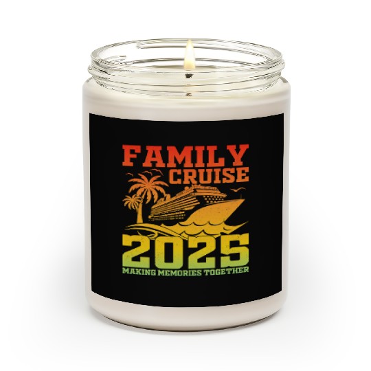 Family Caribbean Cruise Summer Memories Together Scented Candles