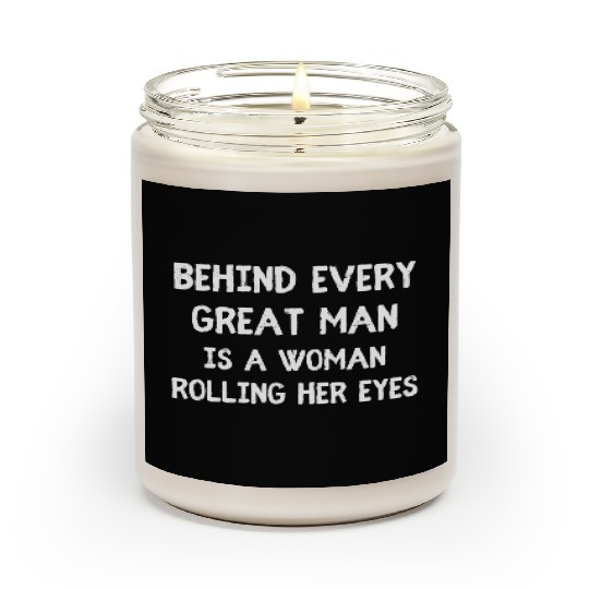 Funny Sarcastic Husband Wife Quote Scented Candles