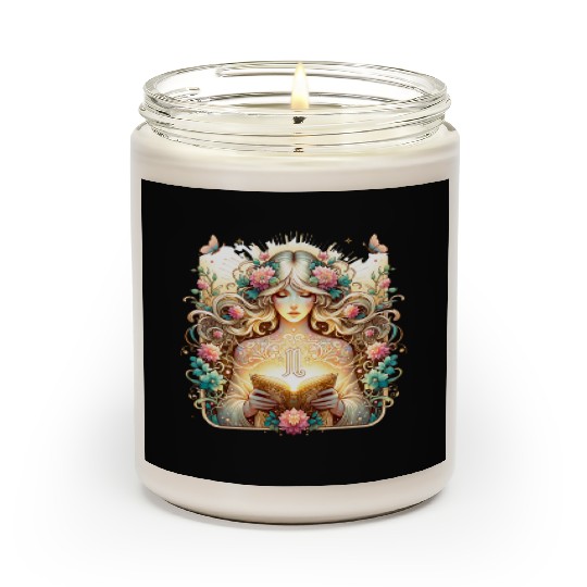 Virgo - Starlit Goddess of Purity Scented Candles