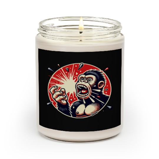 Panic Gorilla Balloon Pop Scented Candles