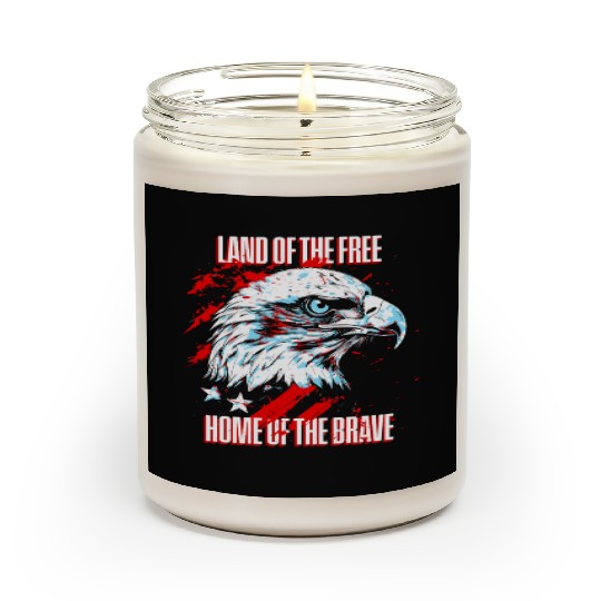 Land of the Free - Home of the Brave American Scented Candles