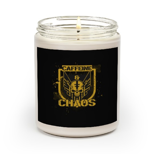 Caffeine & Chaos Scented Candles