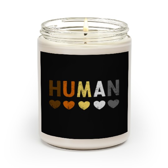 Human Bear Pride Gay Men LGBT Bear Flag Colors Scented Candles