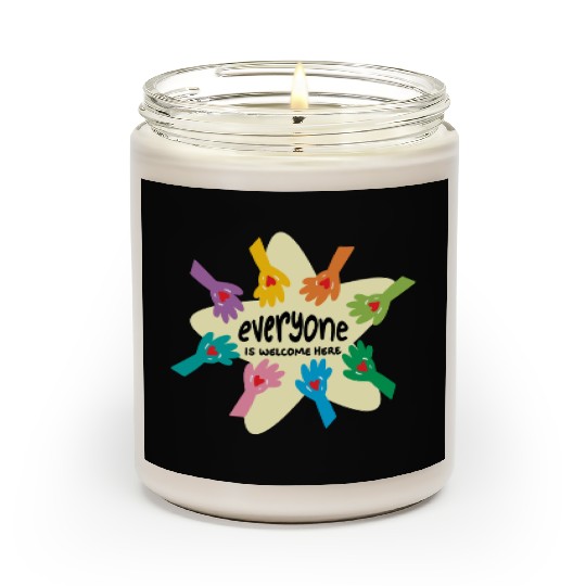 Everyone Is Welcome, Idaho Teacher, teacher, idaho Scented Candles
