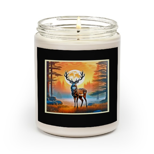 Golden Deer Twilight Peak Scented Candles