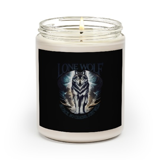 Lone Wolf - No Pack, No Chains, Just Wild Scented Candles