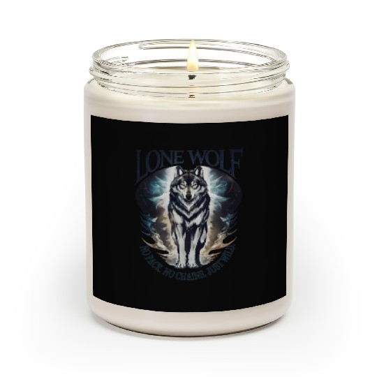 Lone Wolf - No Pack, No Chains, Just Wild Scented Candles