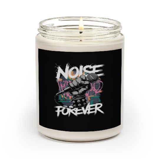 Noise Forever Punk Rock Metal Music Scented Candles