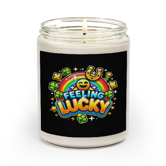 Feeling Lucky - Vibrant Celebration Design Scented Candles