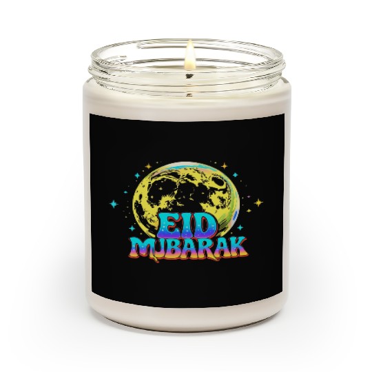 Eid Mubarak Celebration Scented Candles – Festive & Joyful