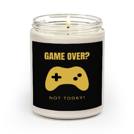 Game Over? Not Today! – Clean & Modern Gamer Scented Candles