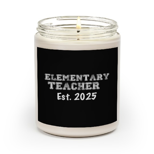 Elementary Teacher Graduation Gift 2025 Scented Candles