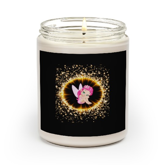 GOLDEN PINK LITTLE FAIRY Scented Candles