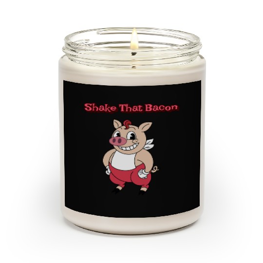 Dancing Pig | Shake That Bacon | Unisex | Scented Candles